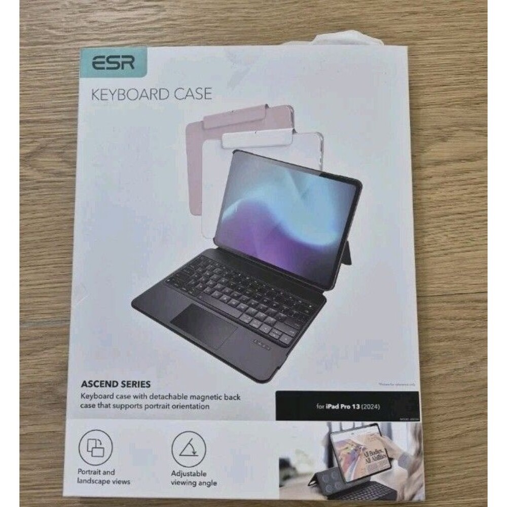 ESR Ascend Case for iPad Pro 13 Inch (M5/M4, 2025/2024), Keyboard with Trackpad